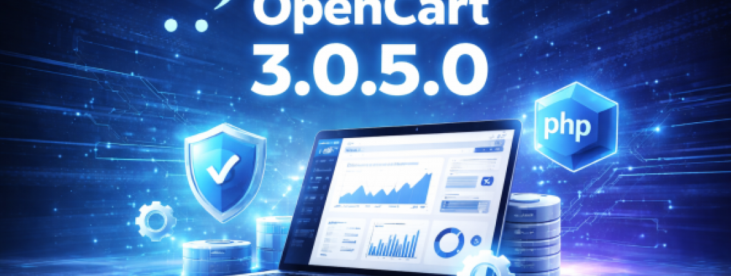 OpenCart 3.0.5.0: Dôležitá aktualizácia zameraná na bezpečnosť, stabilitu a moderné PHP OpenCart 3.0.5.0: Dôležitá aktualizácia zameraná na bezpečnosť, stabilitu a moderné PHP