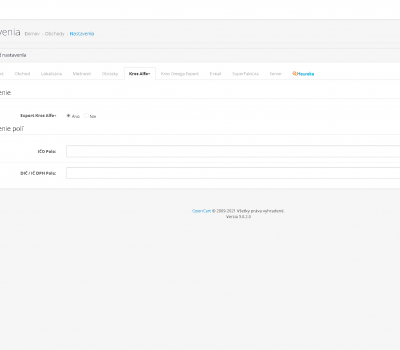 Kros Alfa+ – XML export - 2.x