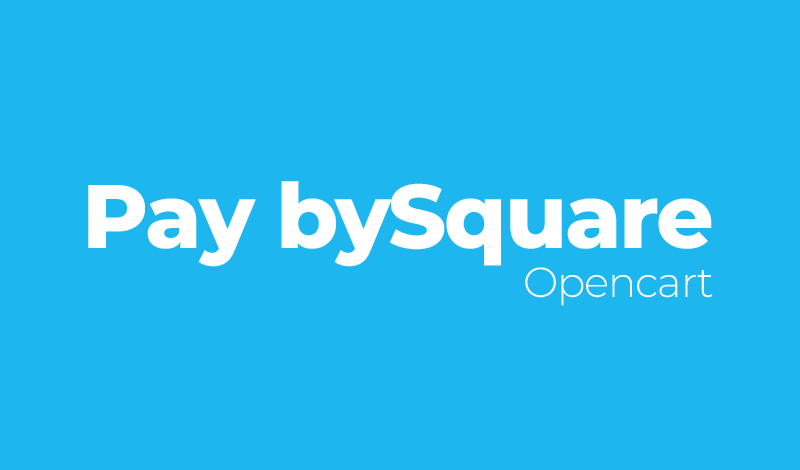 Pay by Square – QR platby Pay by Square pre OpenCart – QR platby bankovým prevodom