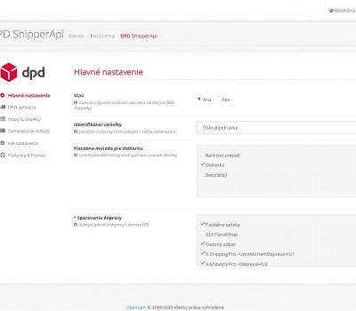 DPD Shipper API - 3.x