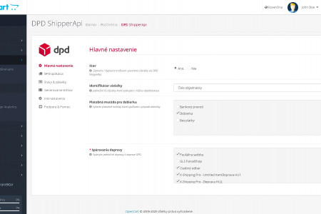 DPD Shipper API - 3.x