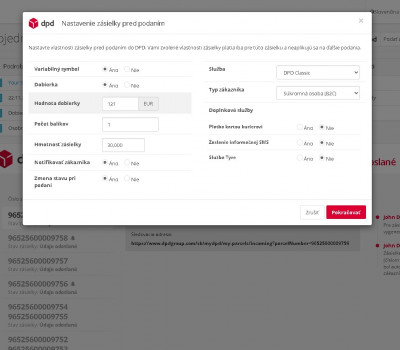 DPD Shipper API - 3.x