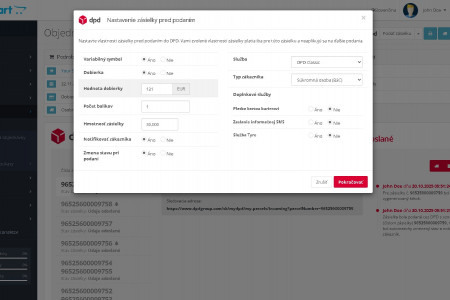 DPD Shipper API - 3.x