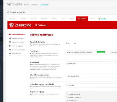 Packeta API 3.x Packeta API 3.x