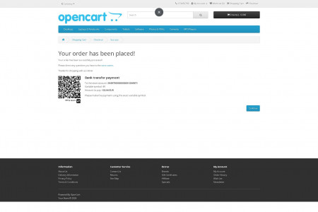 Pay by Square – QR platby - 3.x