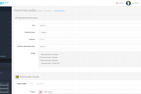 Slovenská pošta Widget – Balíkobox, PoštaPOINT, Balík na poštu - 3.x