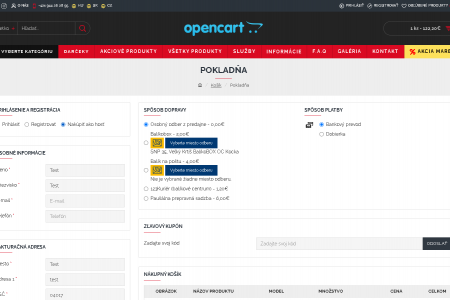 Slovenská pošta Widget – Balíkobox, PoštaPOINT, Balík na poštu - 3.x