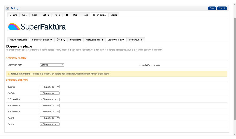SuperFaktúra Pro - 1.5.x