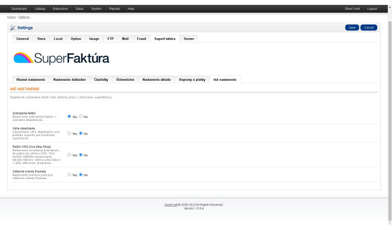 SuperFaktúra Pro - 1.5.x