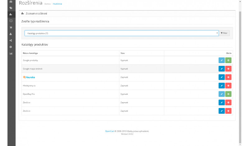 Zbozi.cz XML Feed pre OpenCart – XML export produktov
